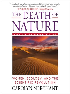 cover image of The Death of Nature